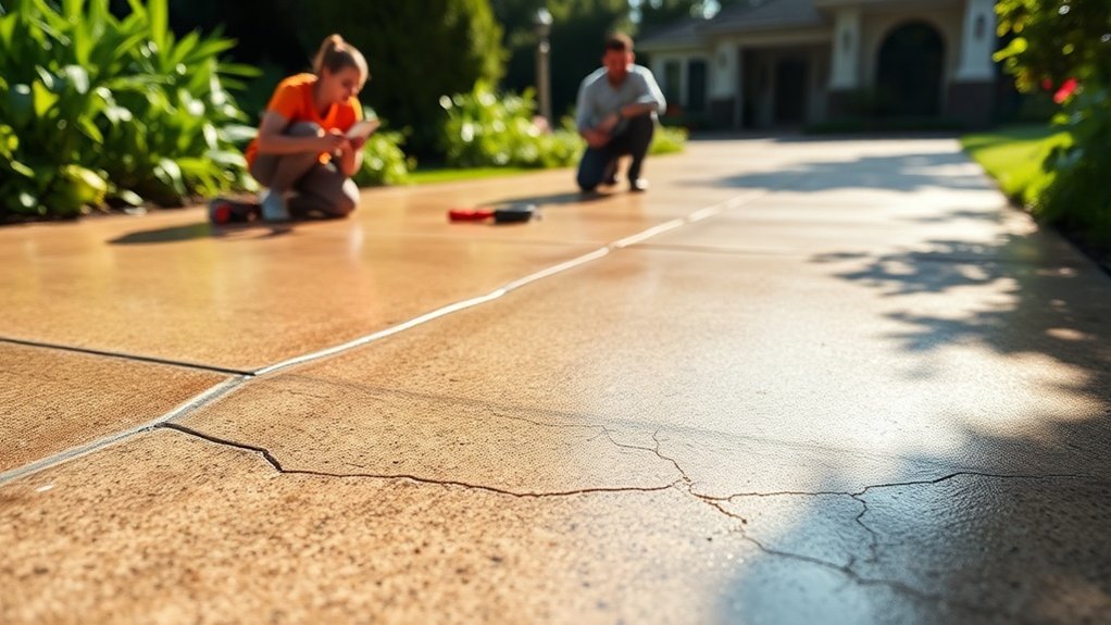 seek professional driveway repair