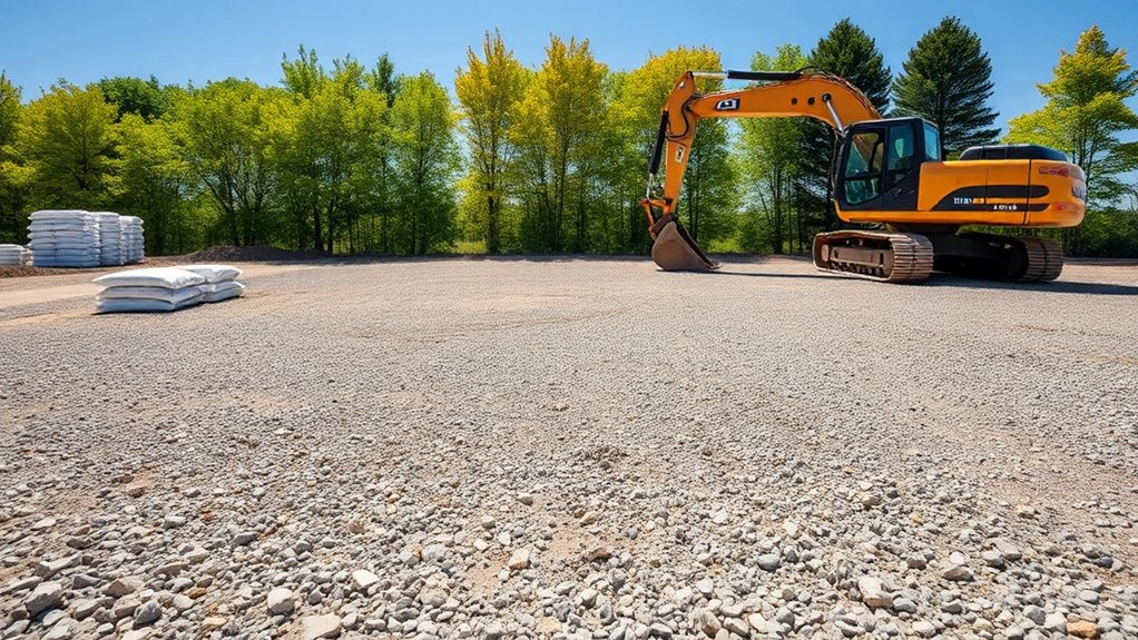 site preparation for driveway