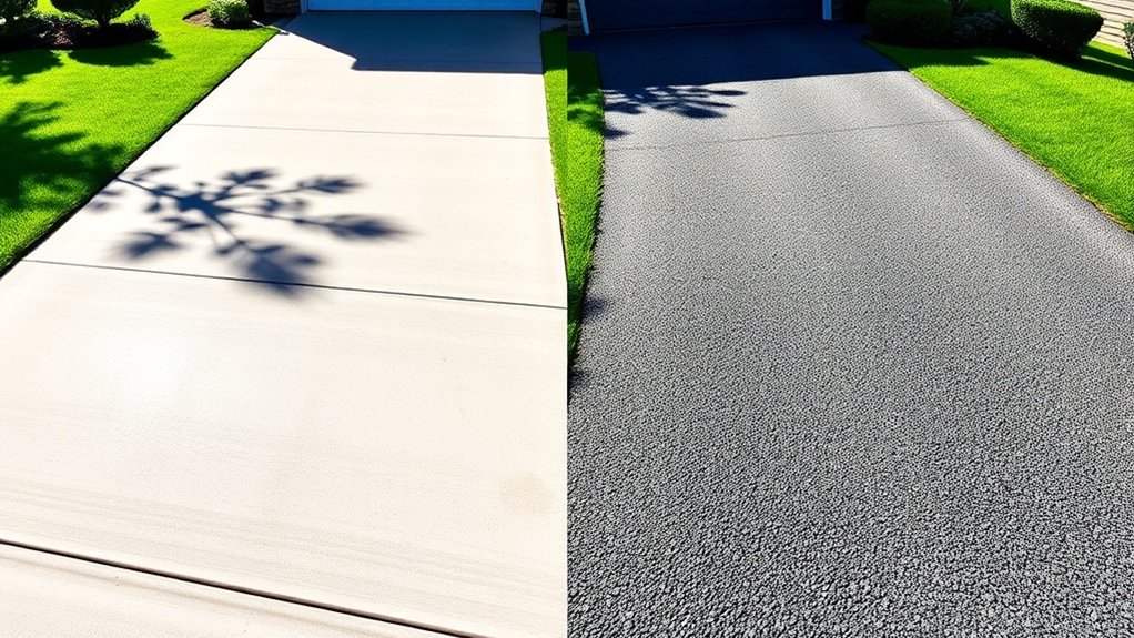uv stability in driveways