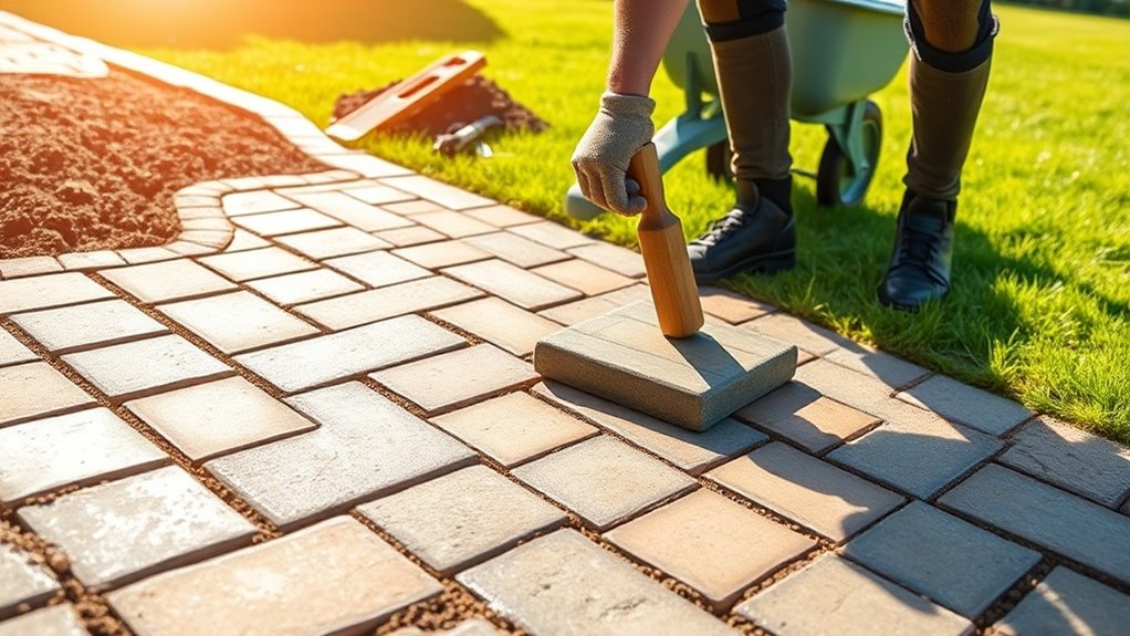 block paving driveway installation