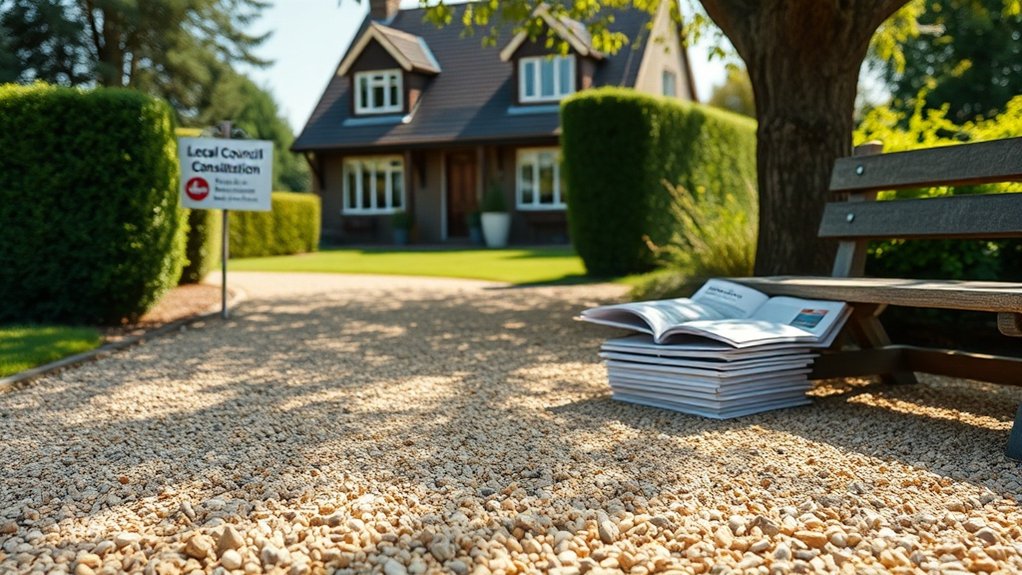 consult local authority regulations