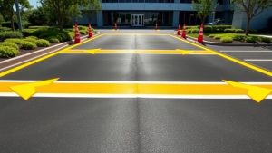 driveway marking for businesses