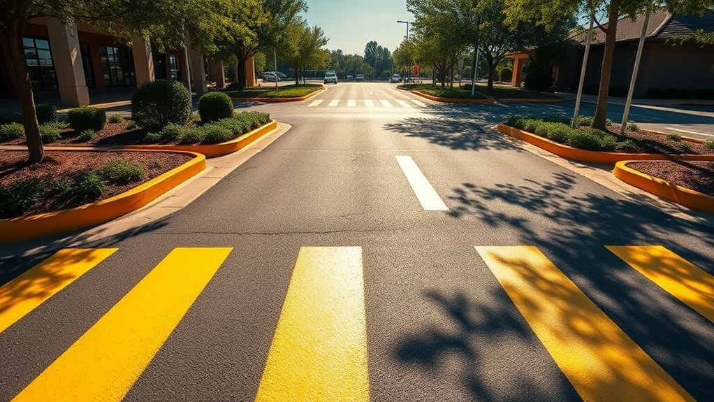 driveway markings safety standards