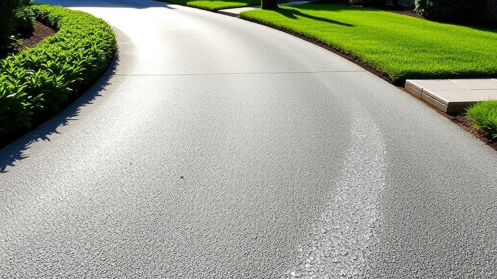 driveway slope and drainage