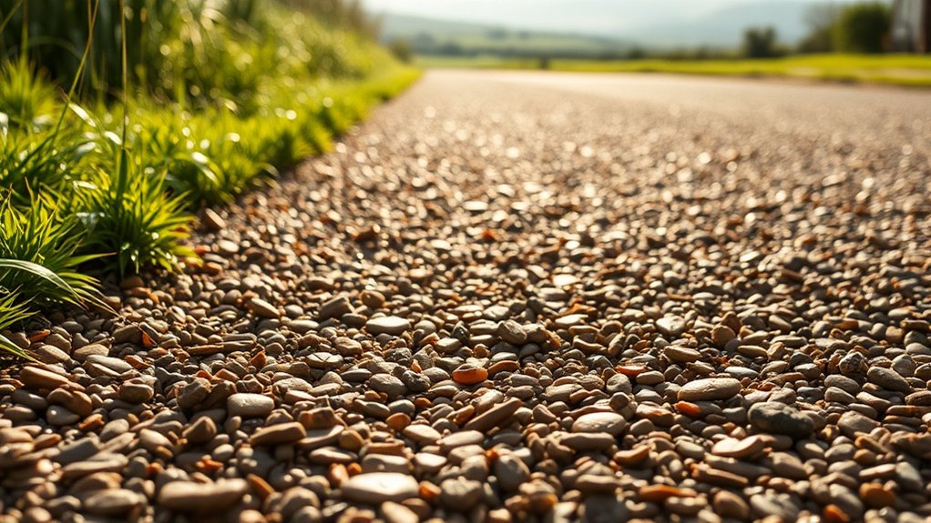 gravel driveway groundwater recharge