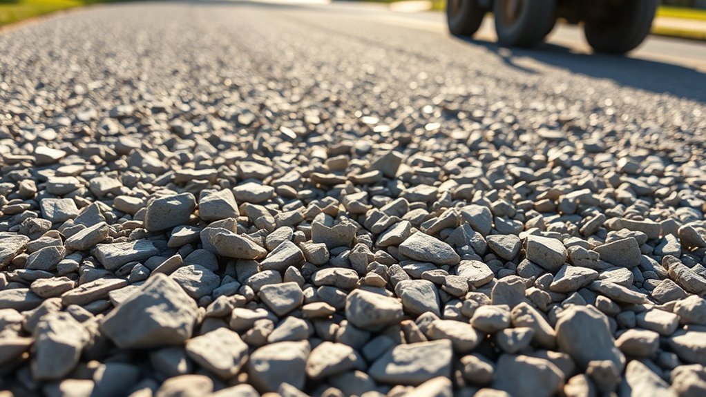 gravel shape and compaction