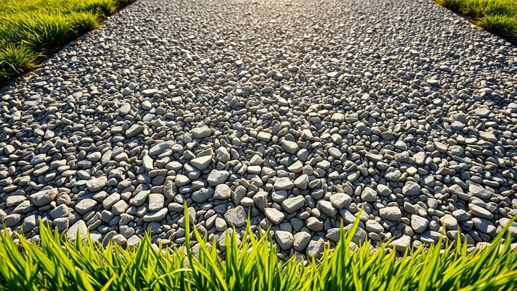 gravel size impacts drainage efficiency