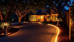 illuminate driveway for safety