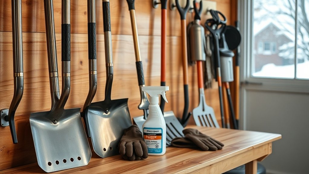 inspect clean repair tools