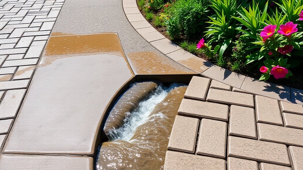 monitor drainage systems regularly