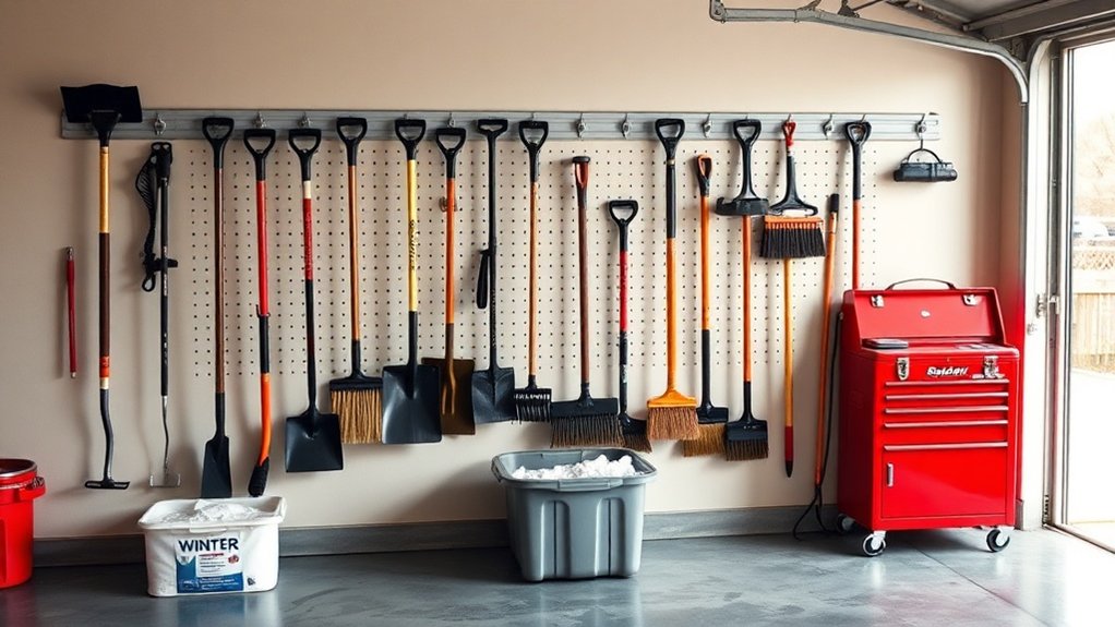 organize tools for accessibility