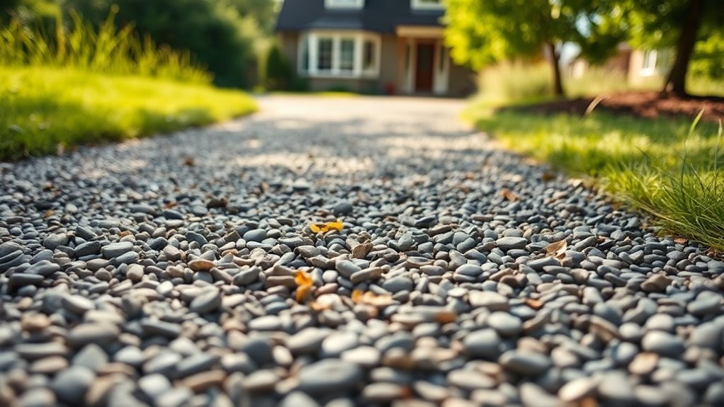 proper drainage and materials