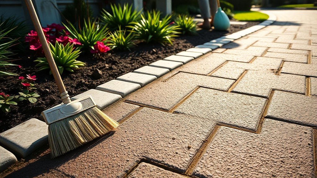 regular driveway inspection routine