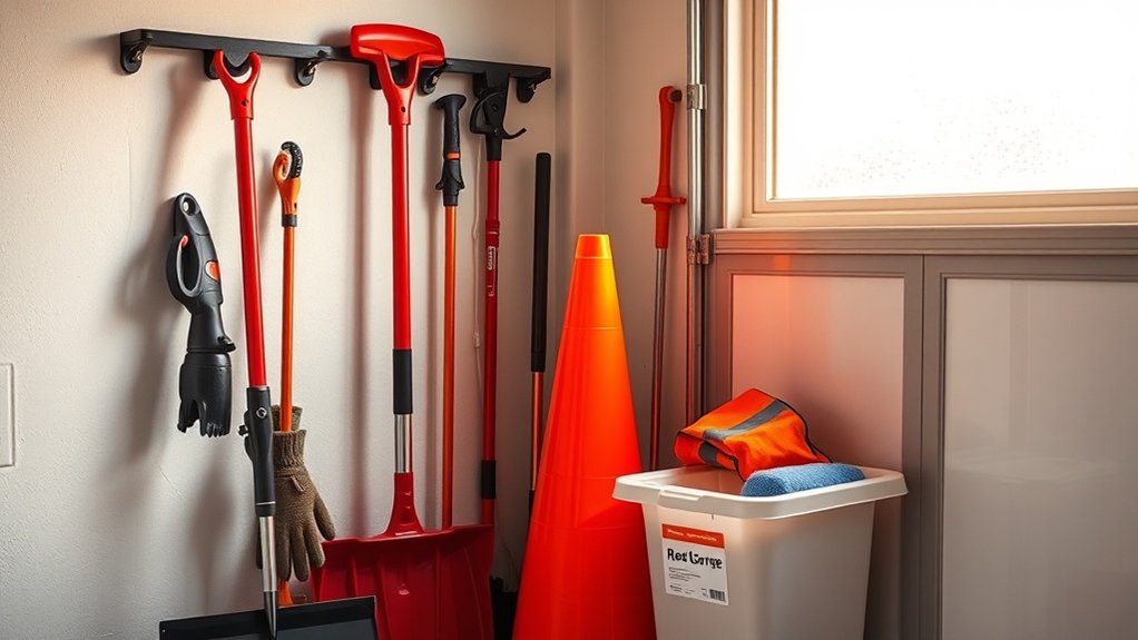 safe and organized storage