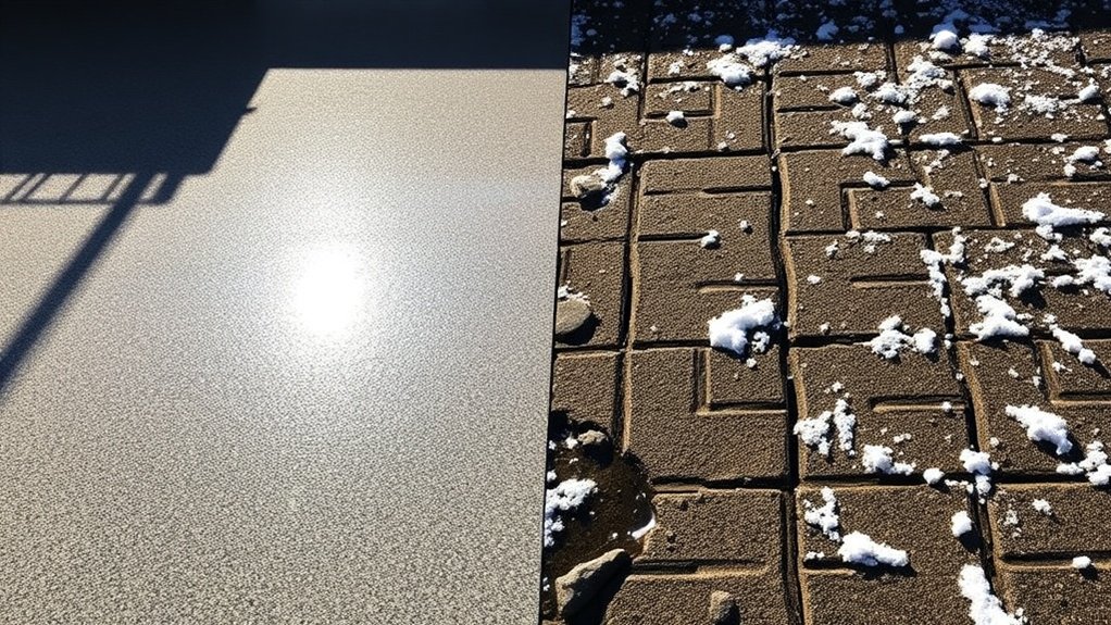 weather impact on driveways