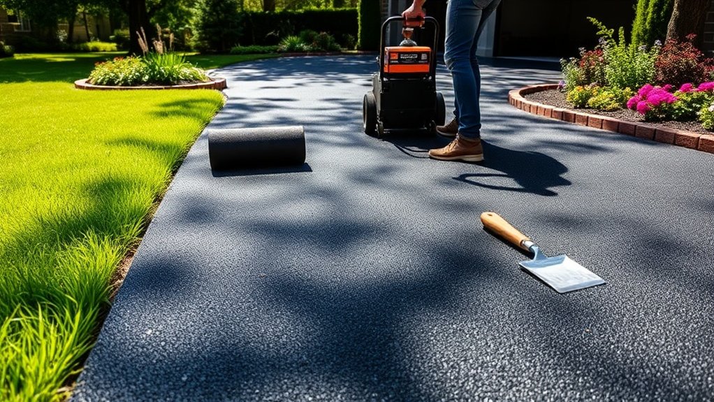 driveway installation process steps