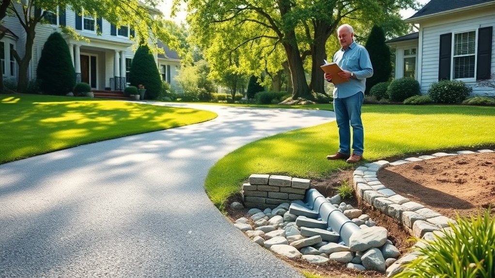 driveway installation regulations compliance