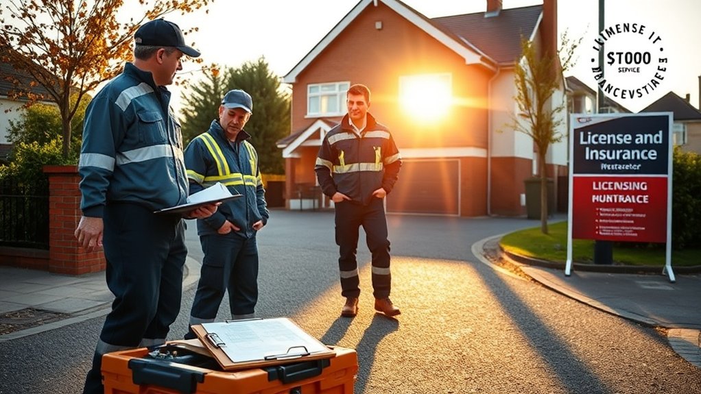 licensed and insured contractors