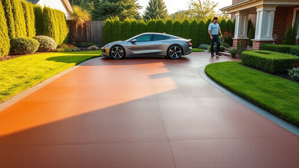 low upkeep resin driveways