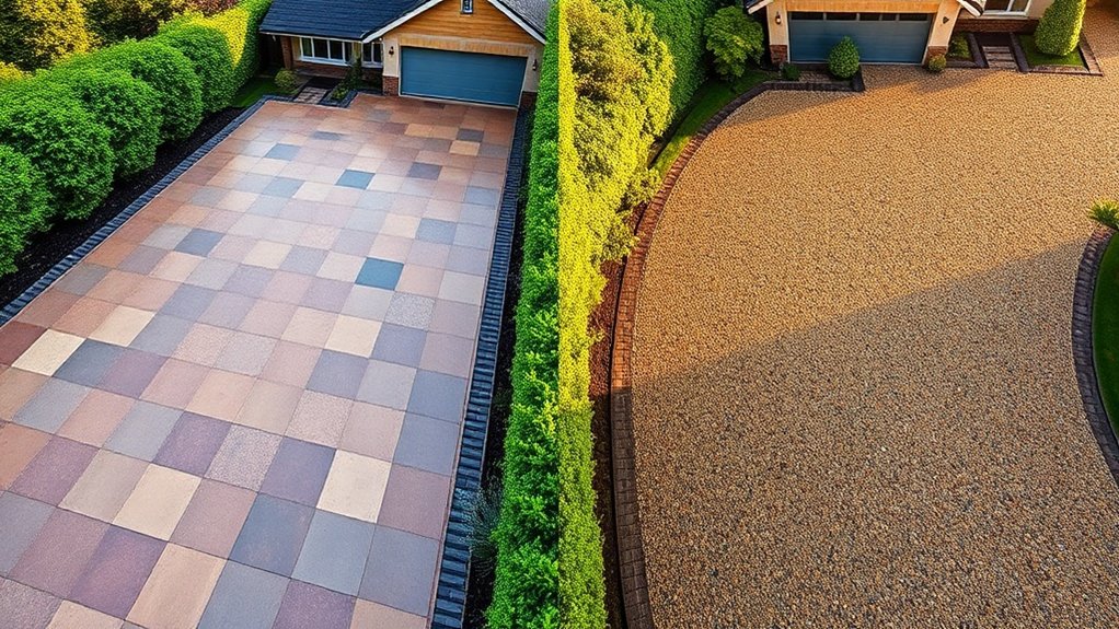 resin driveways enhance aesthetics